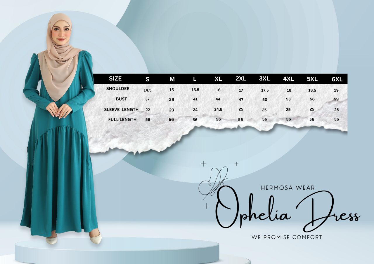 OPHELIA IRONLESS DRESS DARK BLUE